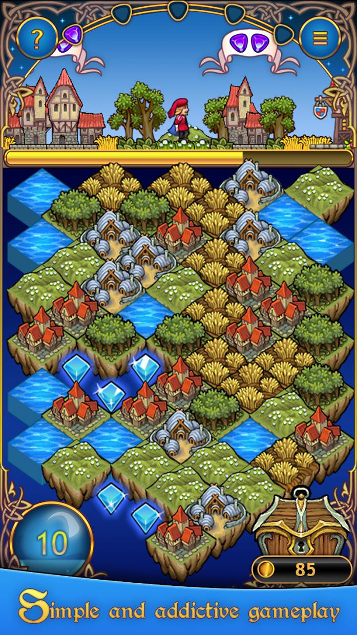 Jewel Road - Fantasy Match 3 - кадр 13