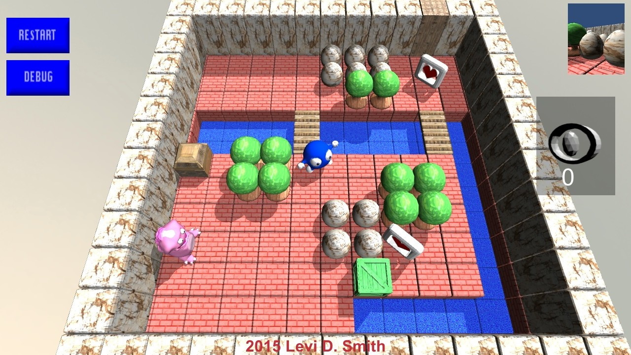 Blue circle adventure (itch, JP) - кадр 5