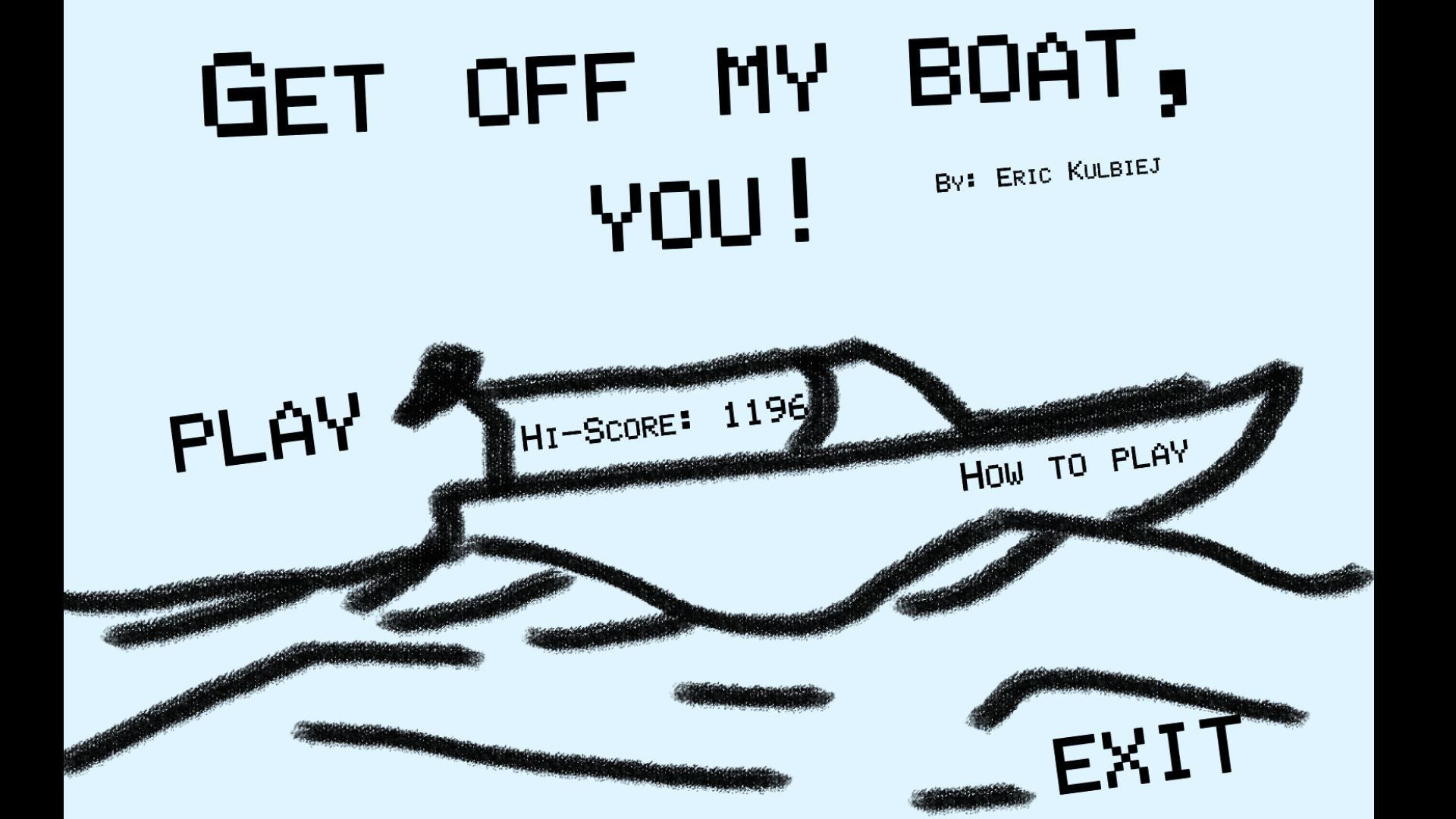 Get Off My Boat, You! (itch) - кадр 3