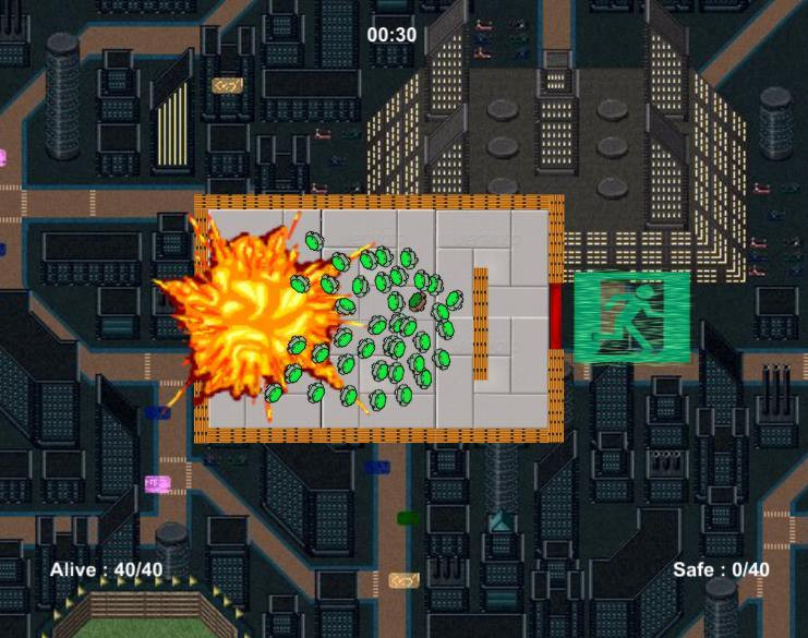 Crowd Panic Simulator (itch) - кадр 4