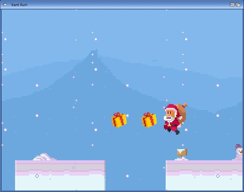 Santa Run (Amiga OS4) (itch) - кадр 2