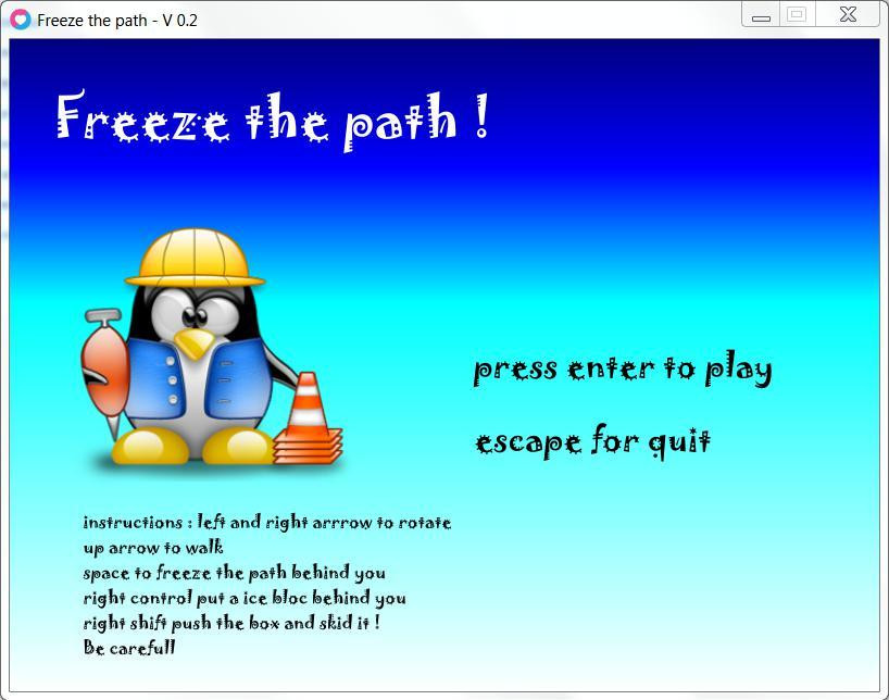 Freeze the path (itch) - кадр 2