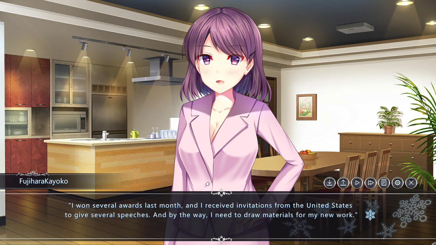 White Wings: Animation System Visual novel (itch) - кадр 11
