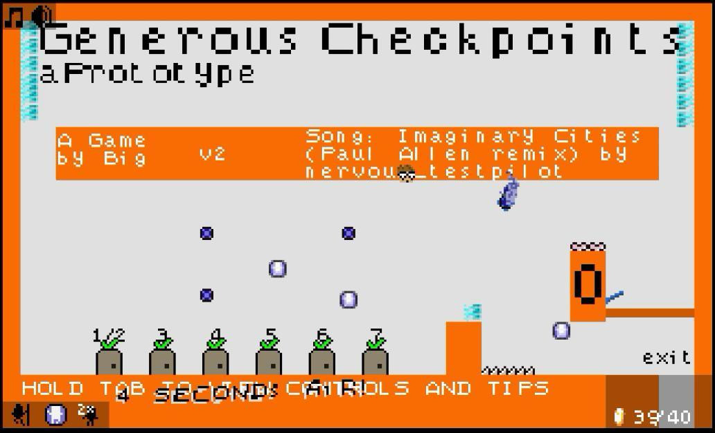 Generous Checkpoints Prototype (itch) - кадр 6