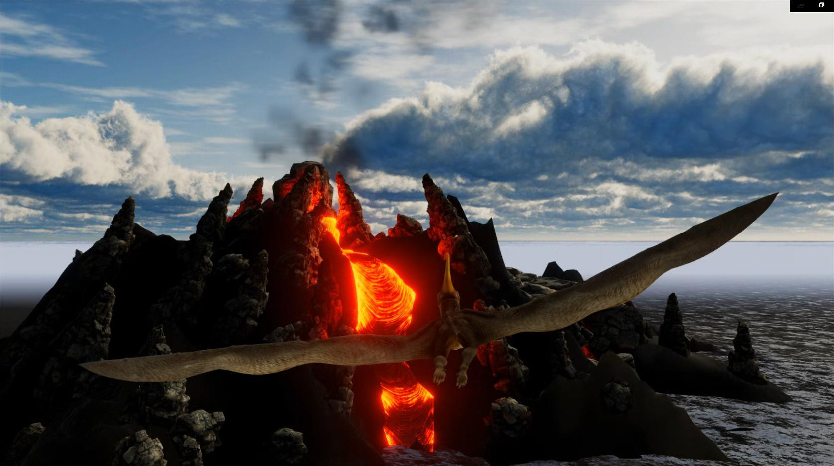 Pteranodon's Flight: The Flying Dinosaur Game (itch) - кадр 3