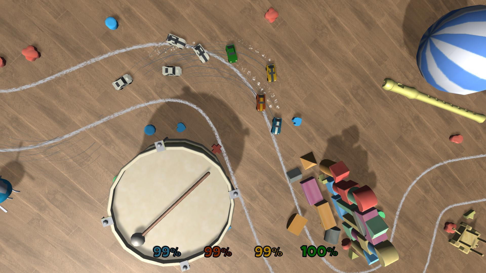 Tinker Racers - Survival Racing Party Game (itch) - кадр 5