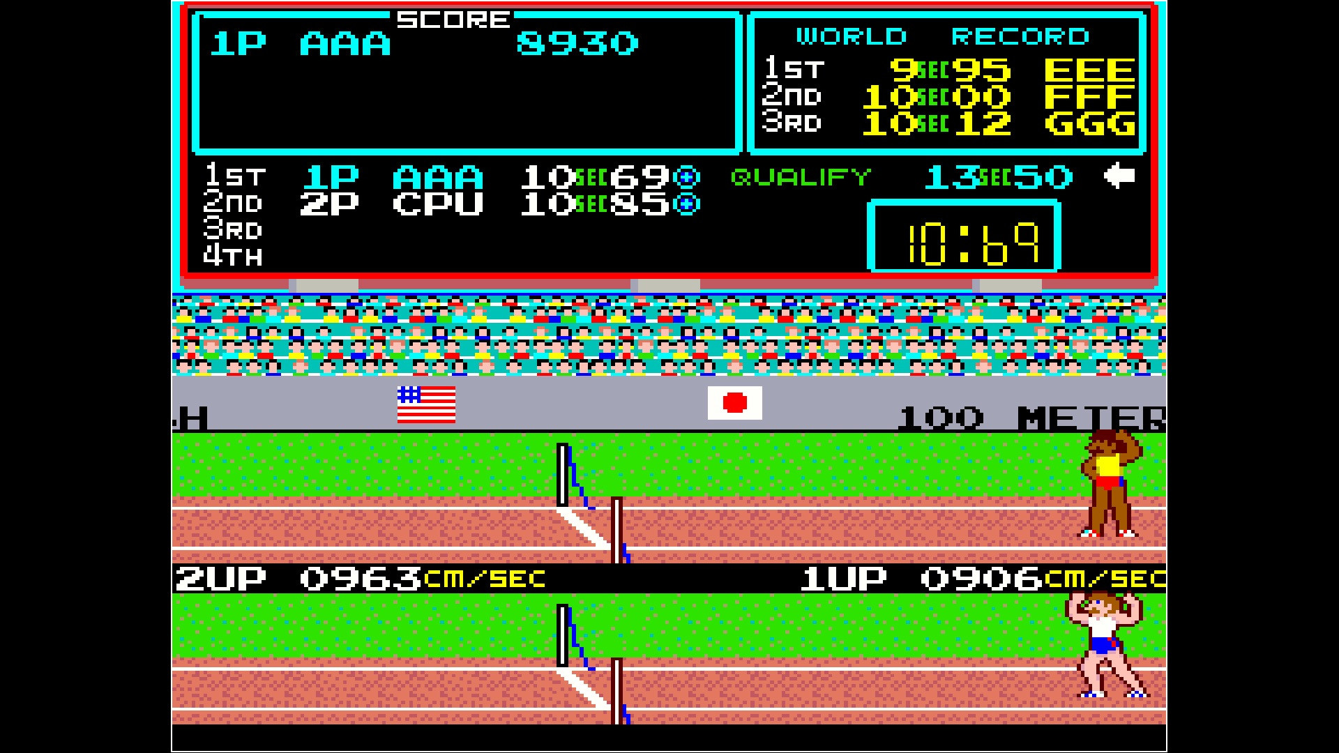 Arcade Archives TRACK & FIELD - кадр 10