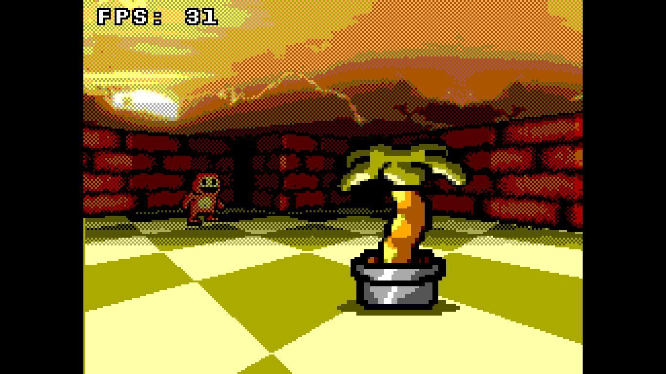 Software Rendered 3D Maze - Tech Demo (itch) - кадр 4