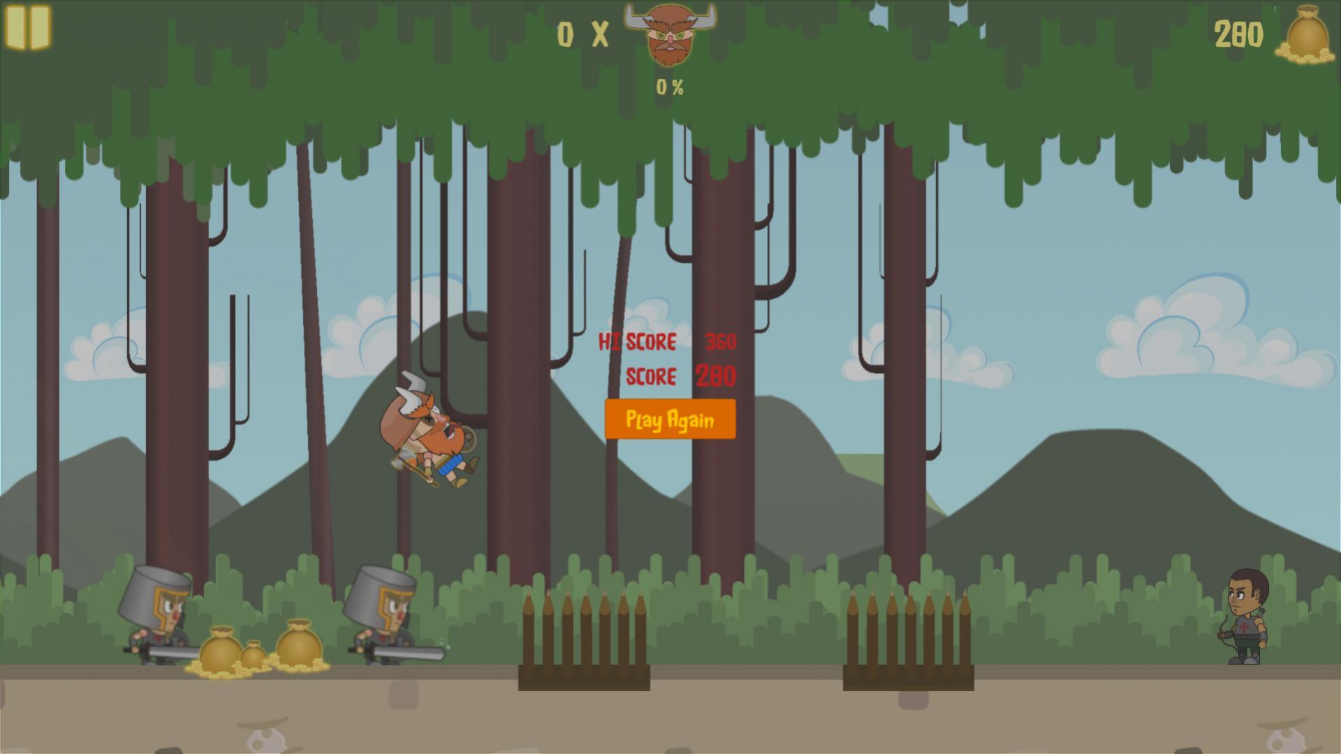 Braves on the run (itch) - кадр 4