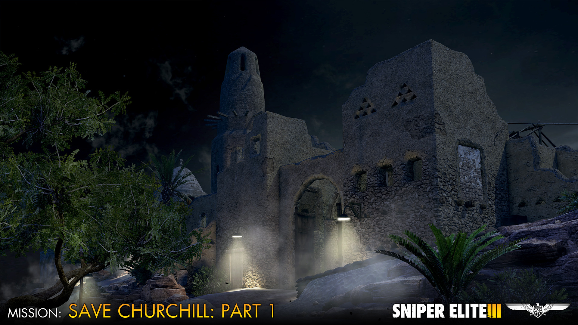 Sniper Elite III - Save Churchill Part 1: In Shadows - кадр 9