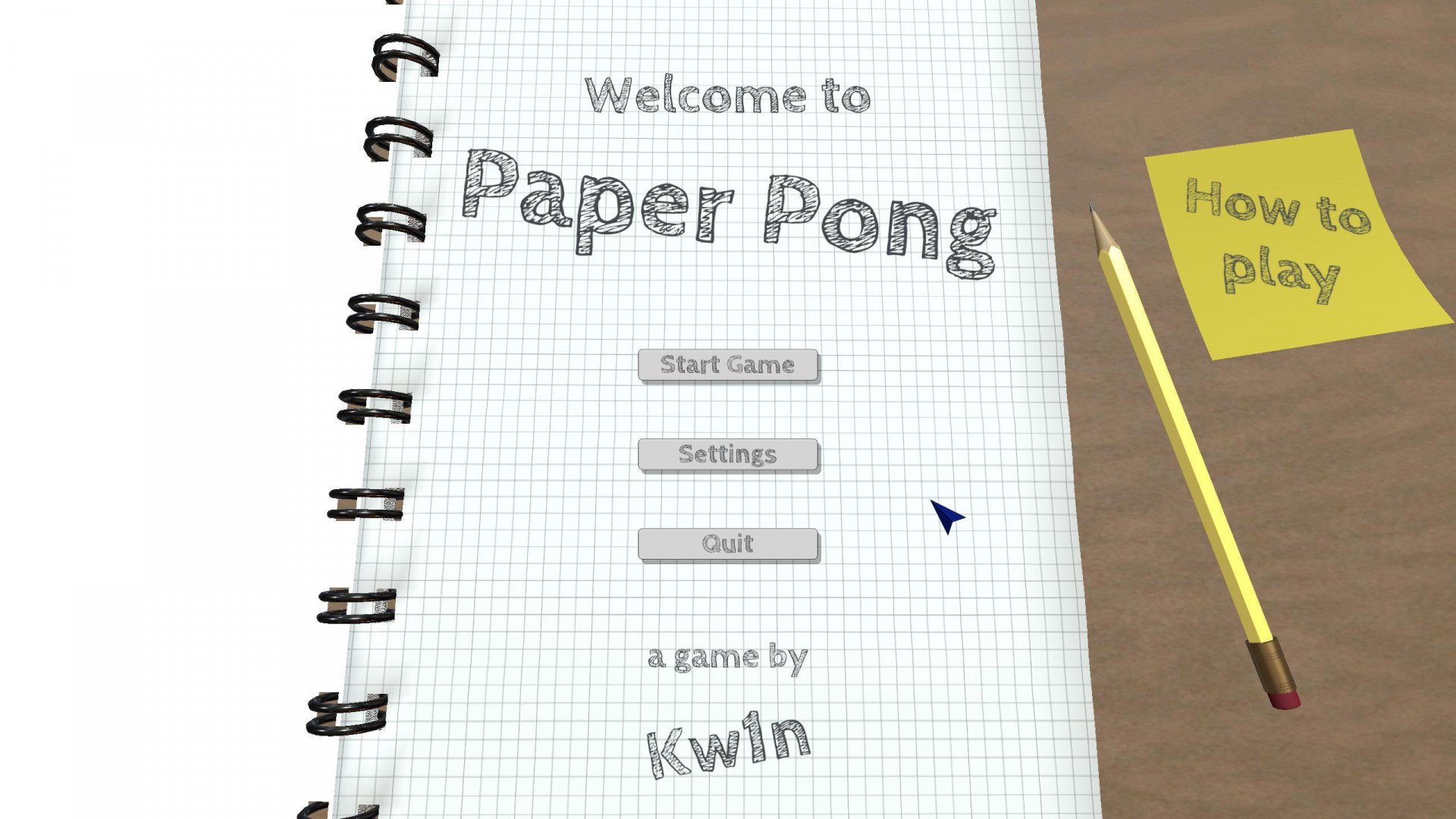 Paper Pong (itch) - кадр 2