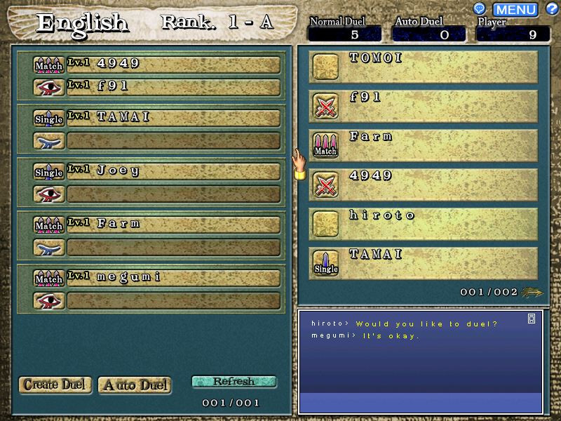 Yu-Gi-Oh! Online - кадр 7