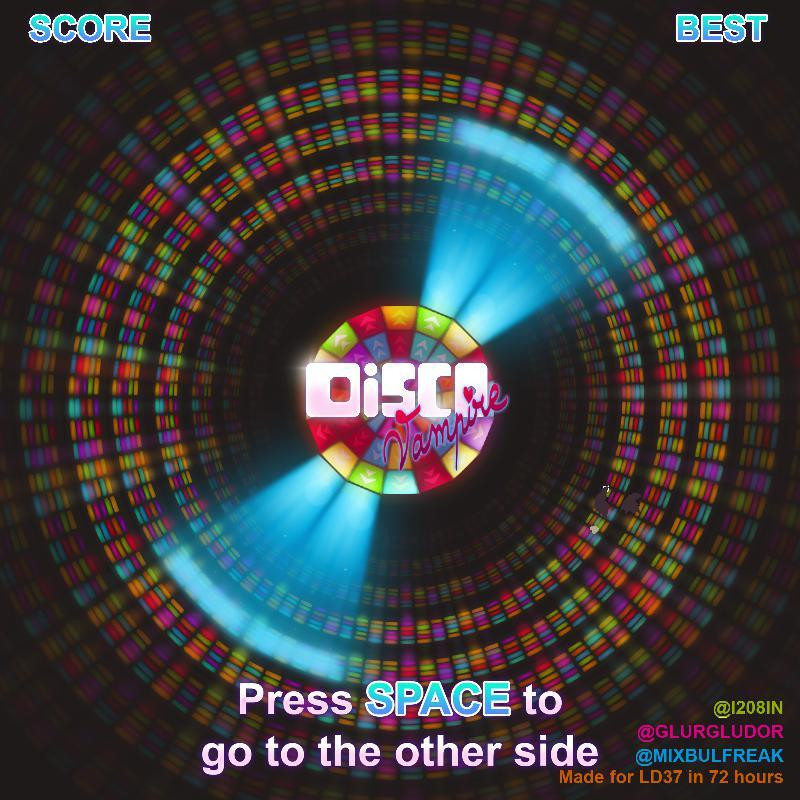 Disco Vampire - Ludum Dare 37 (itch) - кадр 3