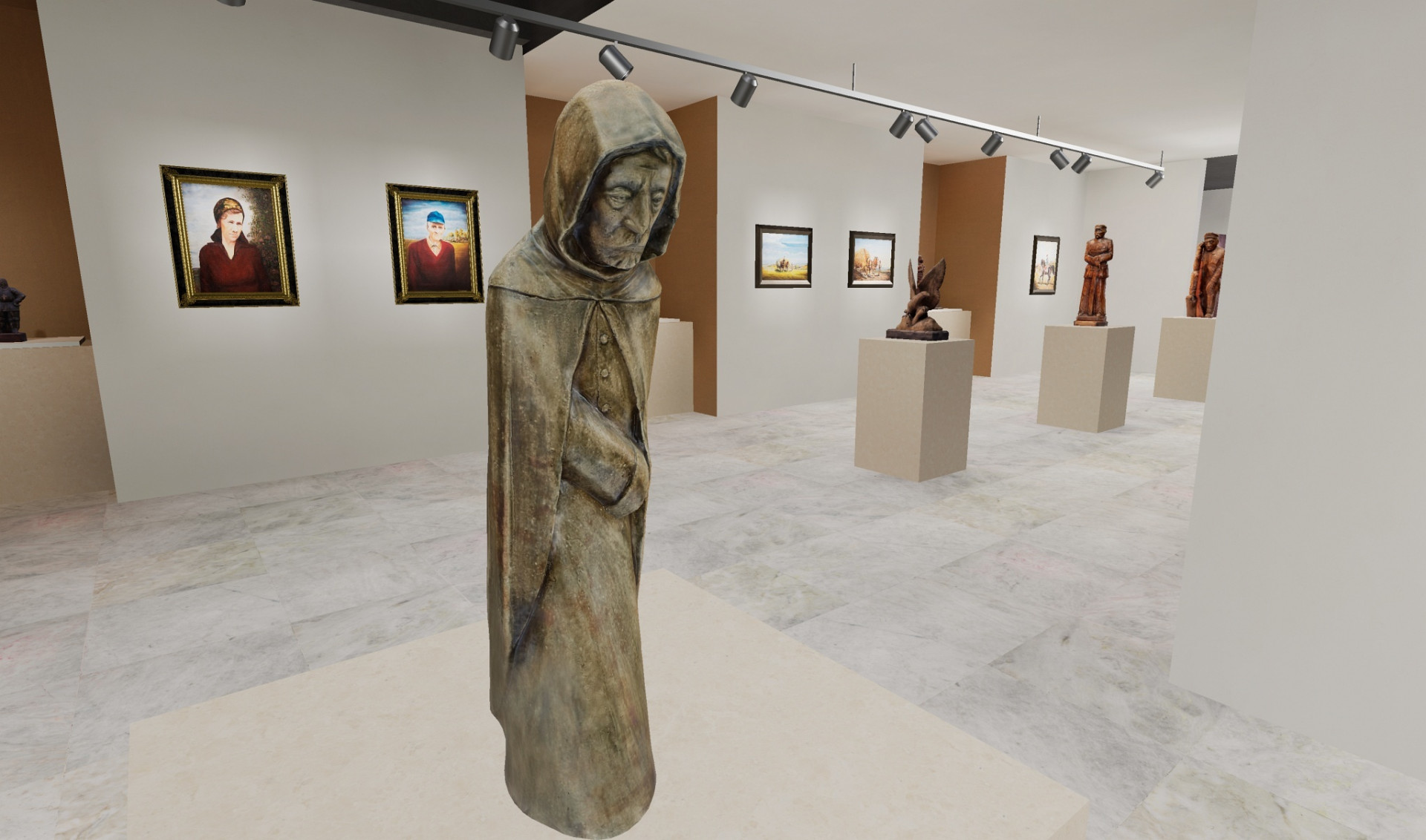 Virtual Gallery of Art (itch) - кадр 5