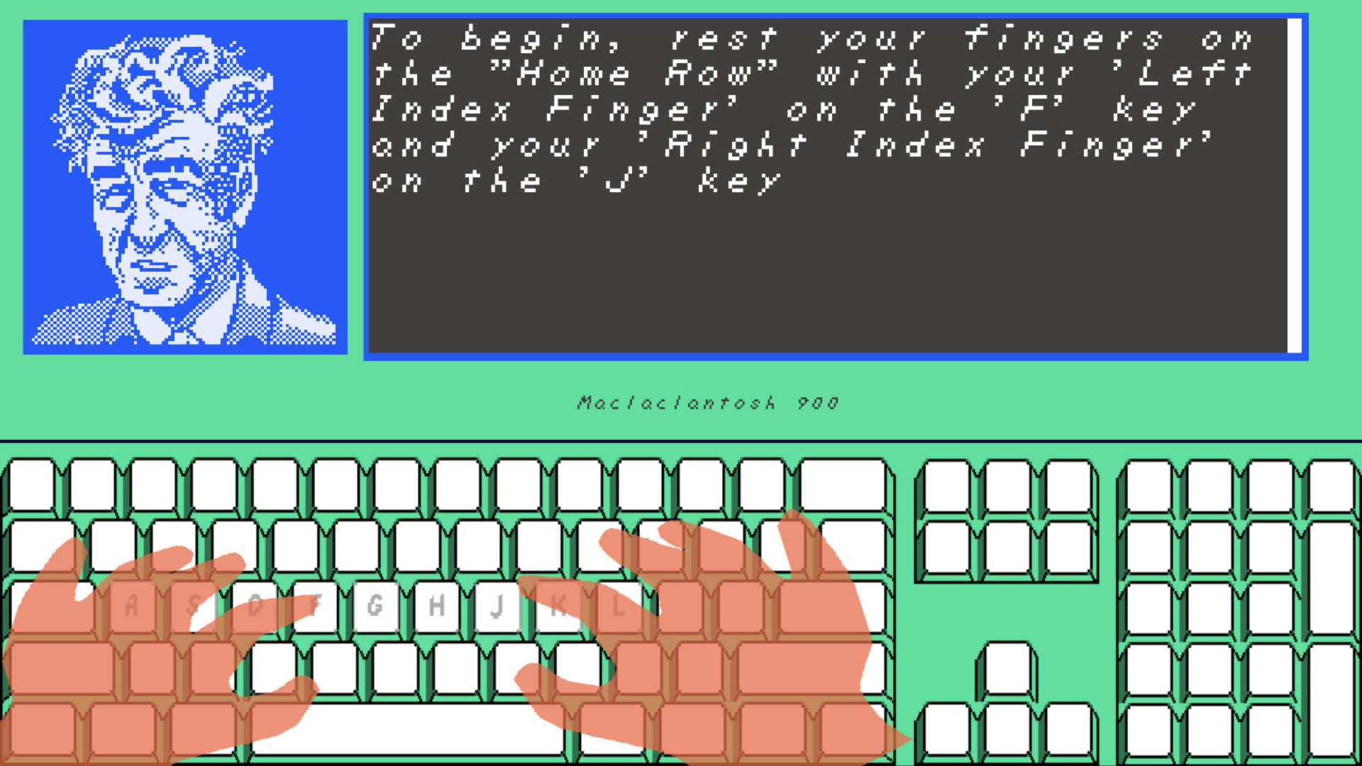 David Lynch Teaches Typing (itch) - кадр 6