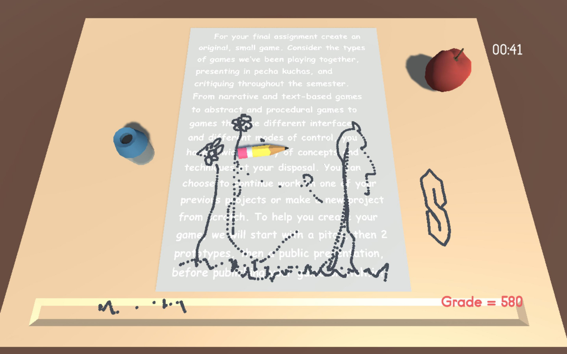 Essay Simulator (itch) - кадр 4