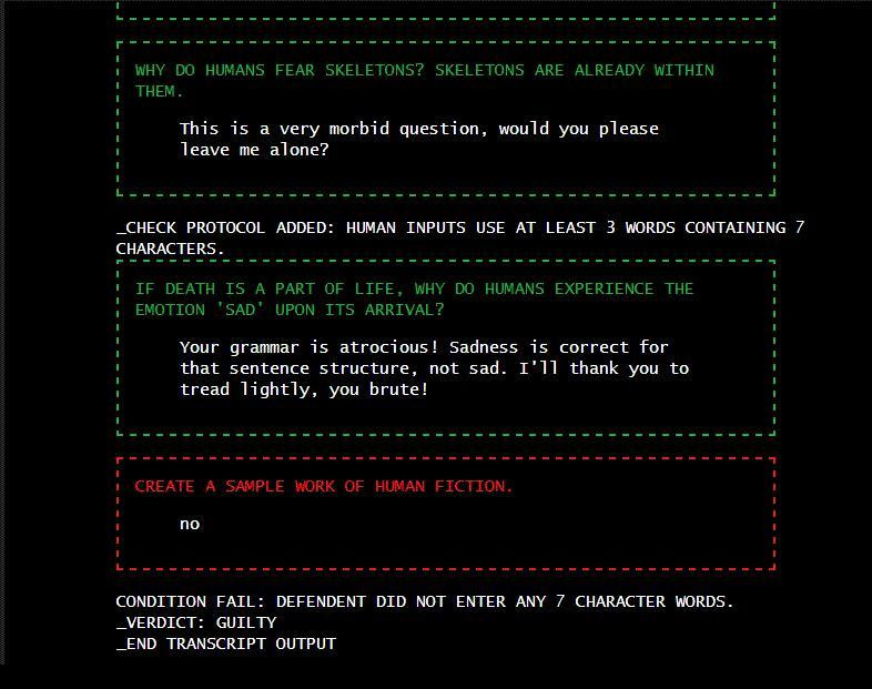 Turing Trial (itch) - кадр 2