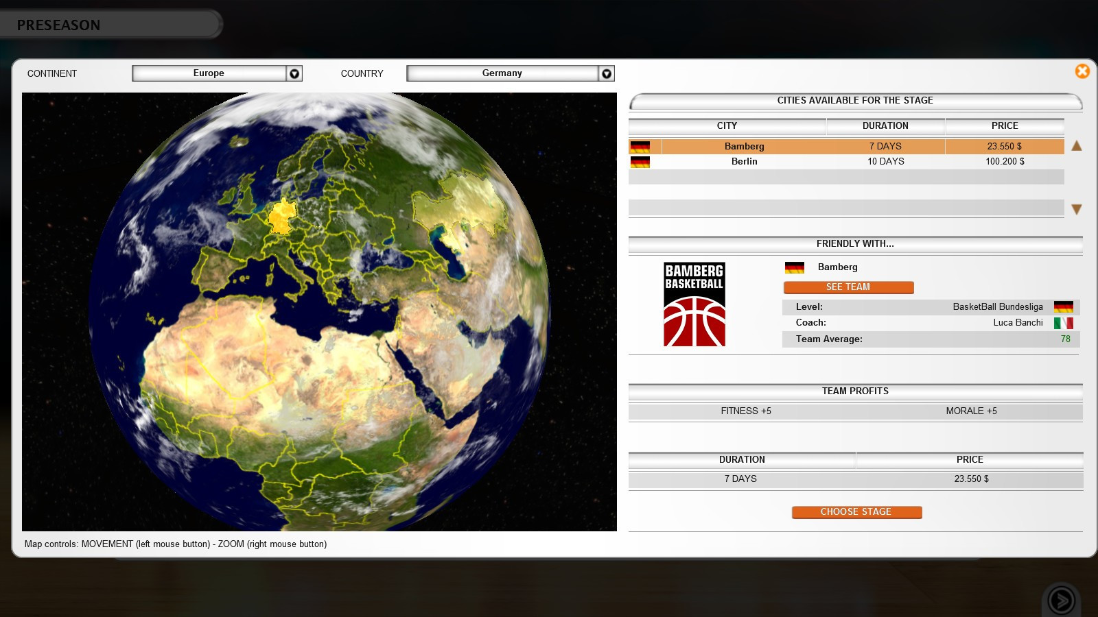 International Basketball Manager - кадр 9