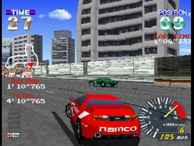 Ridge Racer Revolution - кадр 6