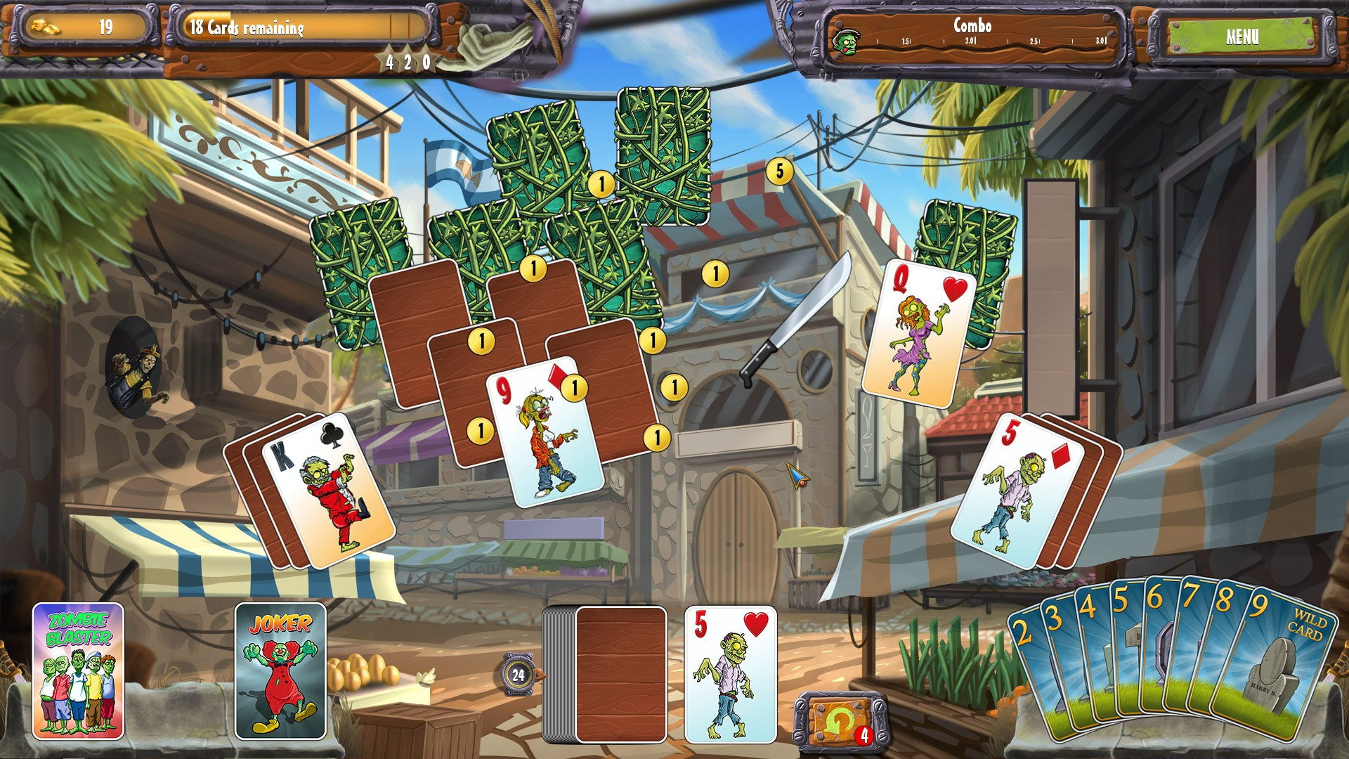 Zombie Solitaire 2 Chapter 3 - кадр 11