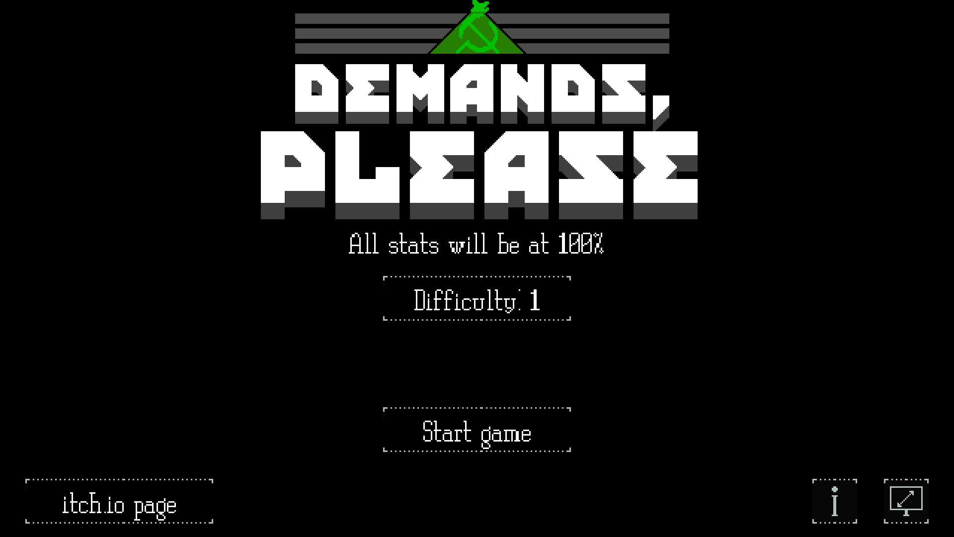Demands, please (itch) - кадр 4
