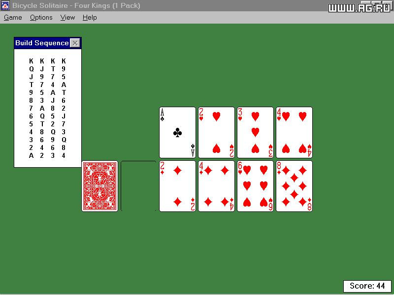Bicycle Solitaire for Windows - кадр 13