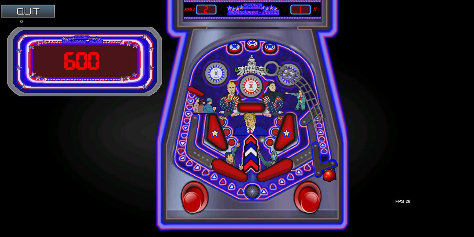 Trump Pinball (itch) - кадр 9