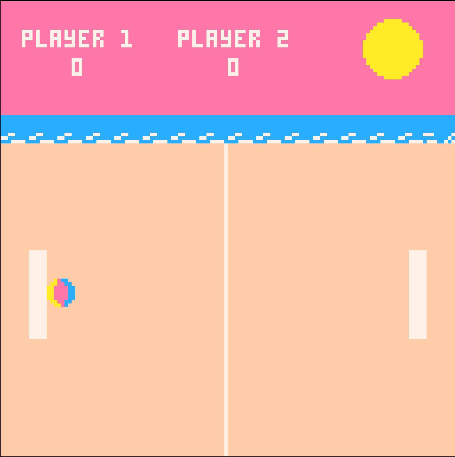 Beachy Pong (itch) - кадр 1