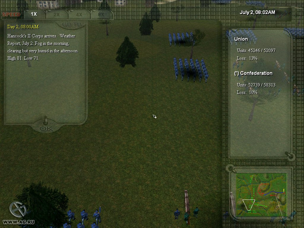Civil War Battles: Gettysburg 1863 - кадр 10