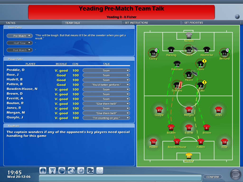 Championship Manager 2007 - кадр 11
