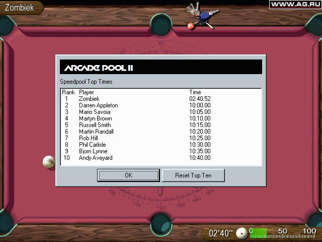 Arcade Pool 2 - кадр 5