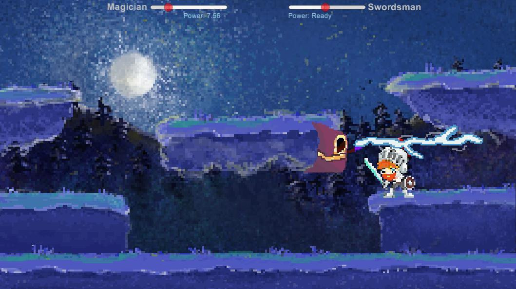 Swordsman vs. Magician (itch) - кадр 4