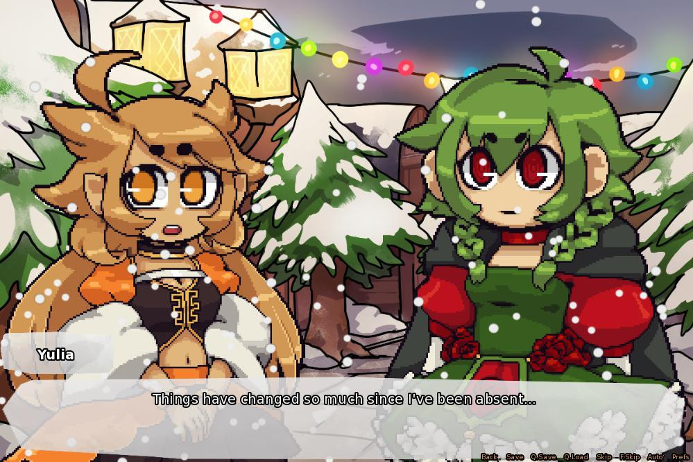 Winter's Light, a WLW story (itch) - кадр 3