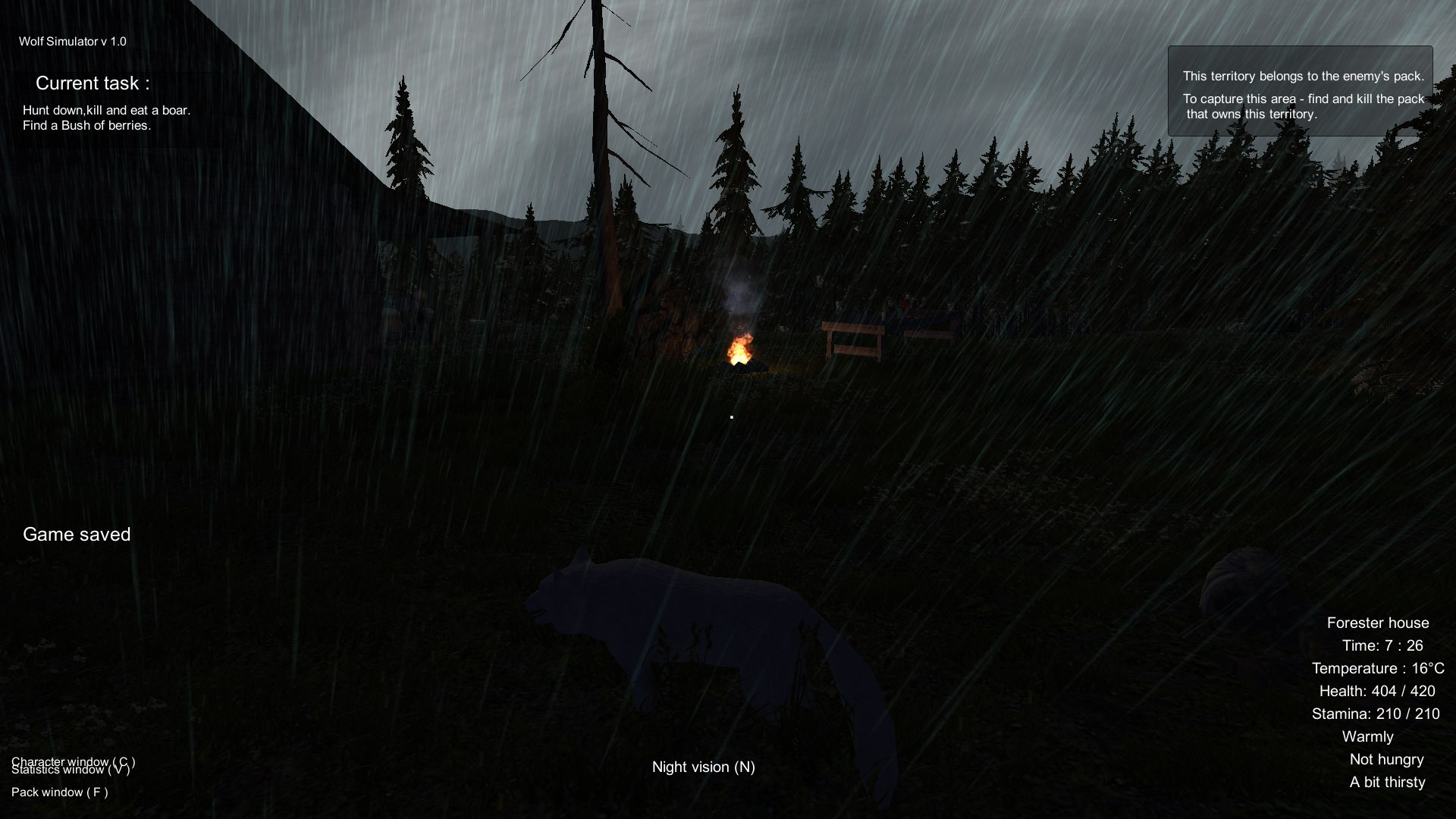 Wolf Simulator - кадр 13