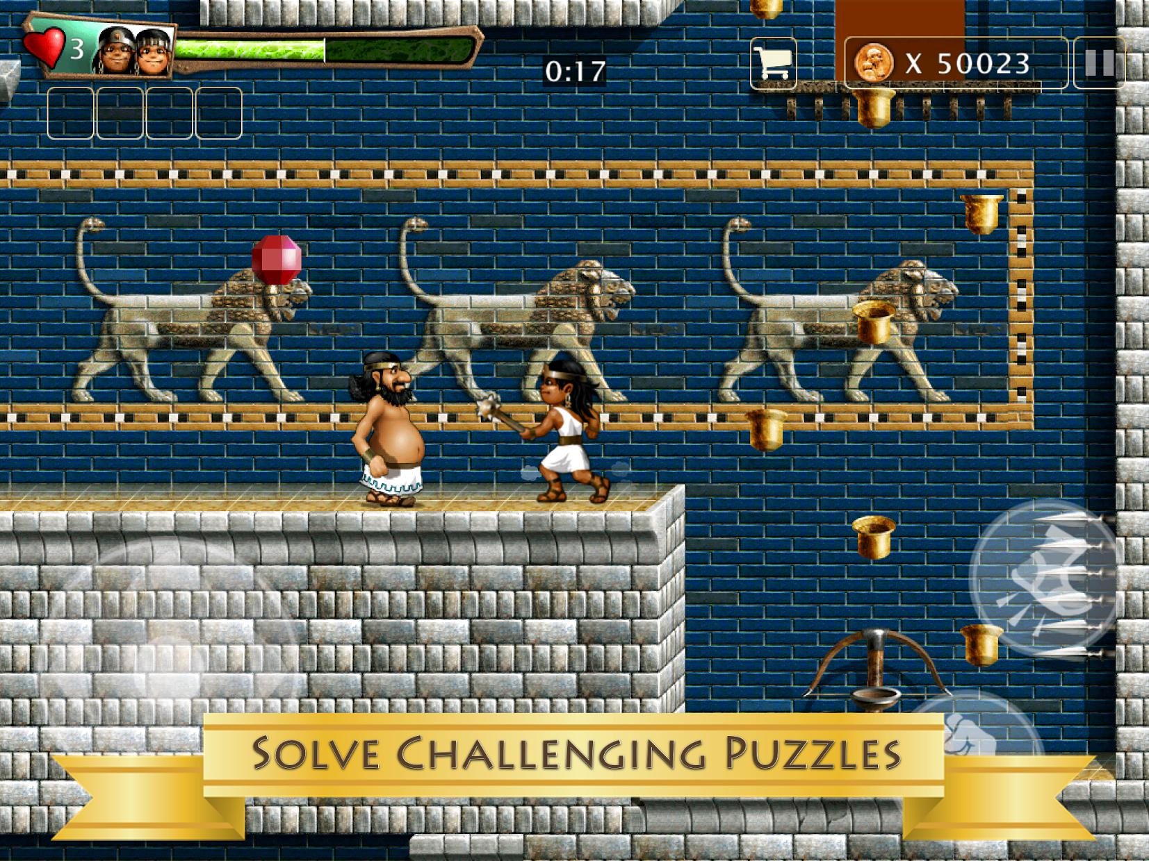 Babylonian Twins Platform Game - кадр 13