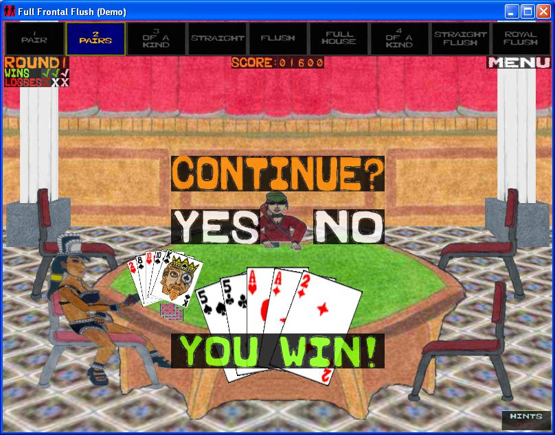Full Frontal Flush Strip Poker - кадр 4