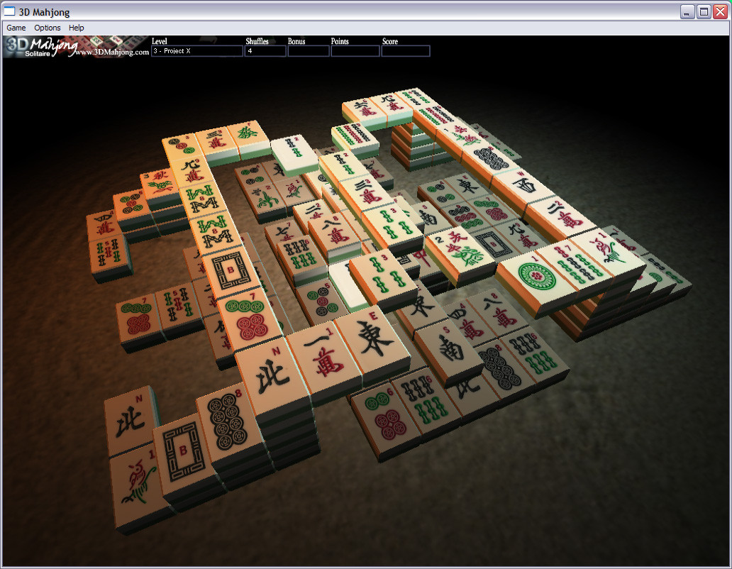 3D Mahjong Solitaire - кадр 3