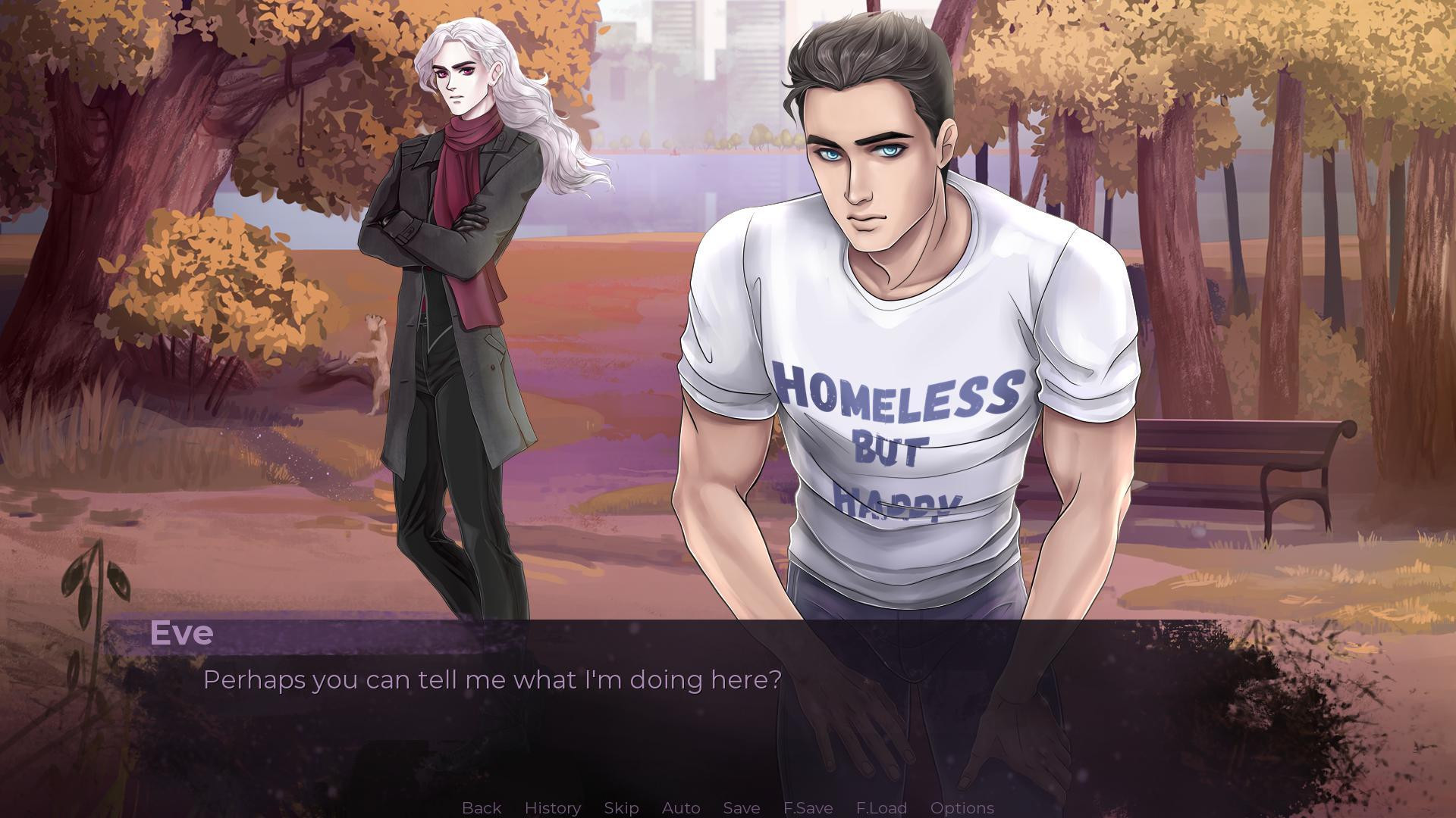 Degraman: Act I. Vincent & Cassel ~ otome demo (itch) - кадр 11