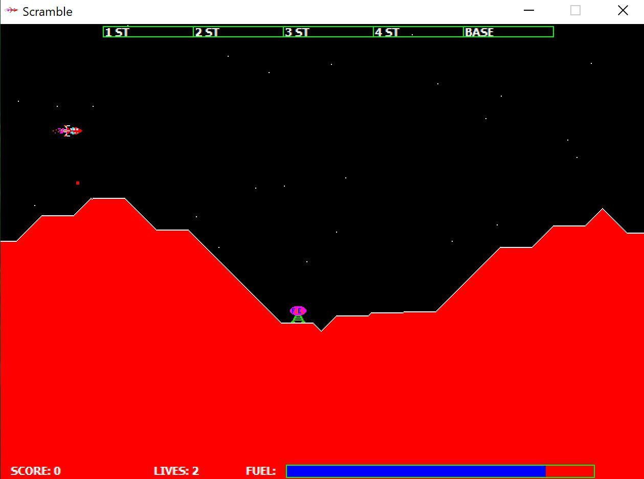 SCRAMBLE (itch) (J&B Software 84) - кадр 7