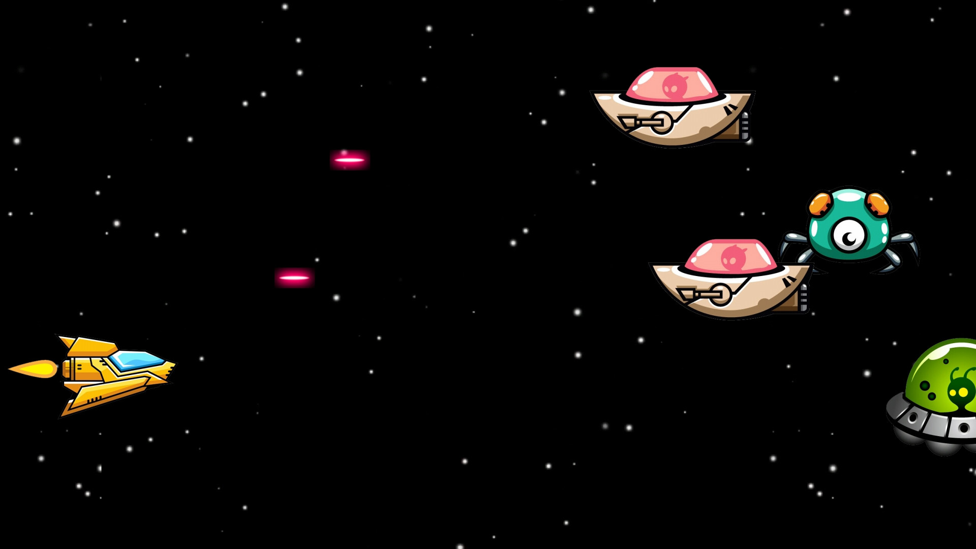 Space Fighter (itch) (Johnny Ginard) - кадр 4
