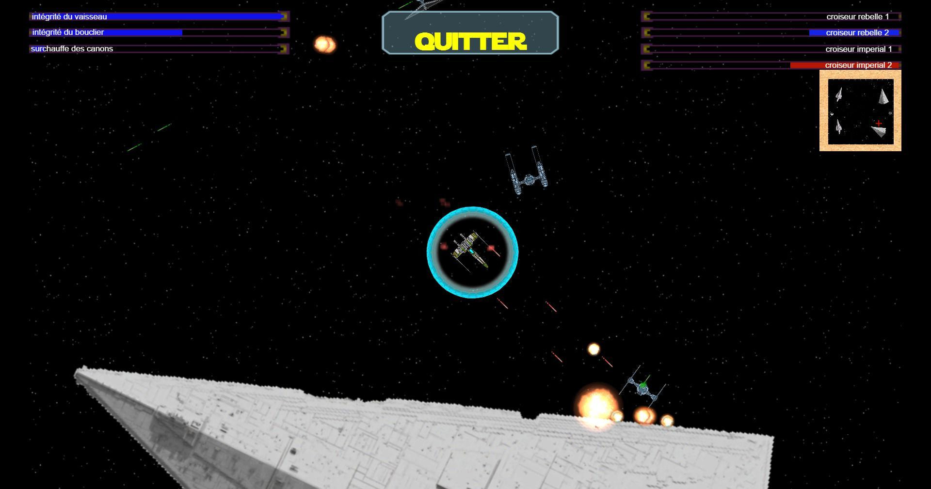 Star wars spaceship fight (itch) - кадр 6