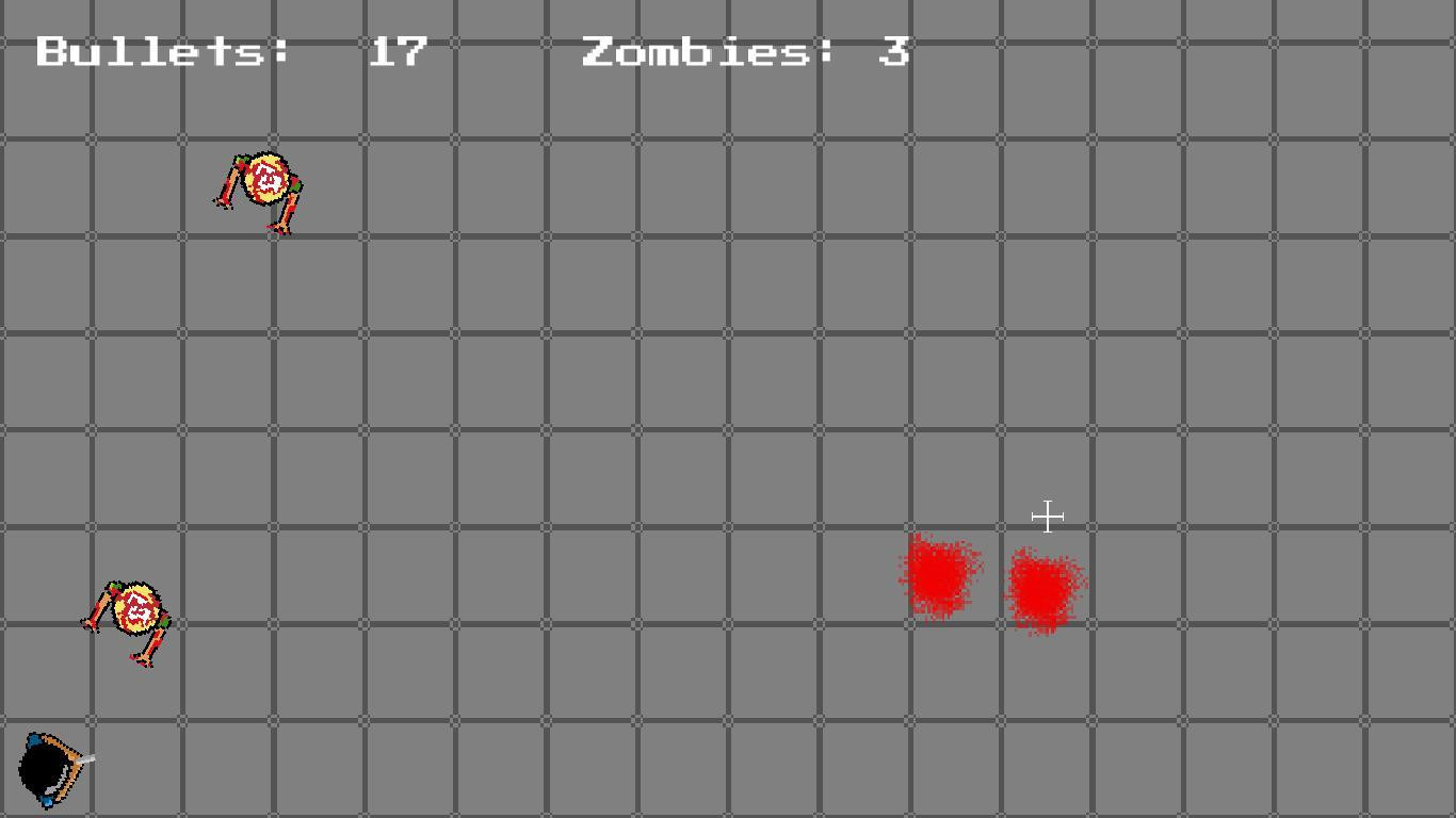 Pixel Zombies GME - The GameMaker 20th Game Jam (itch) - кадр 4
