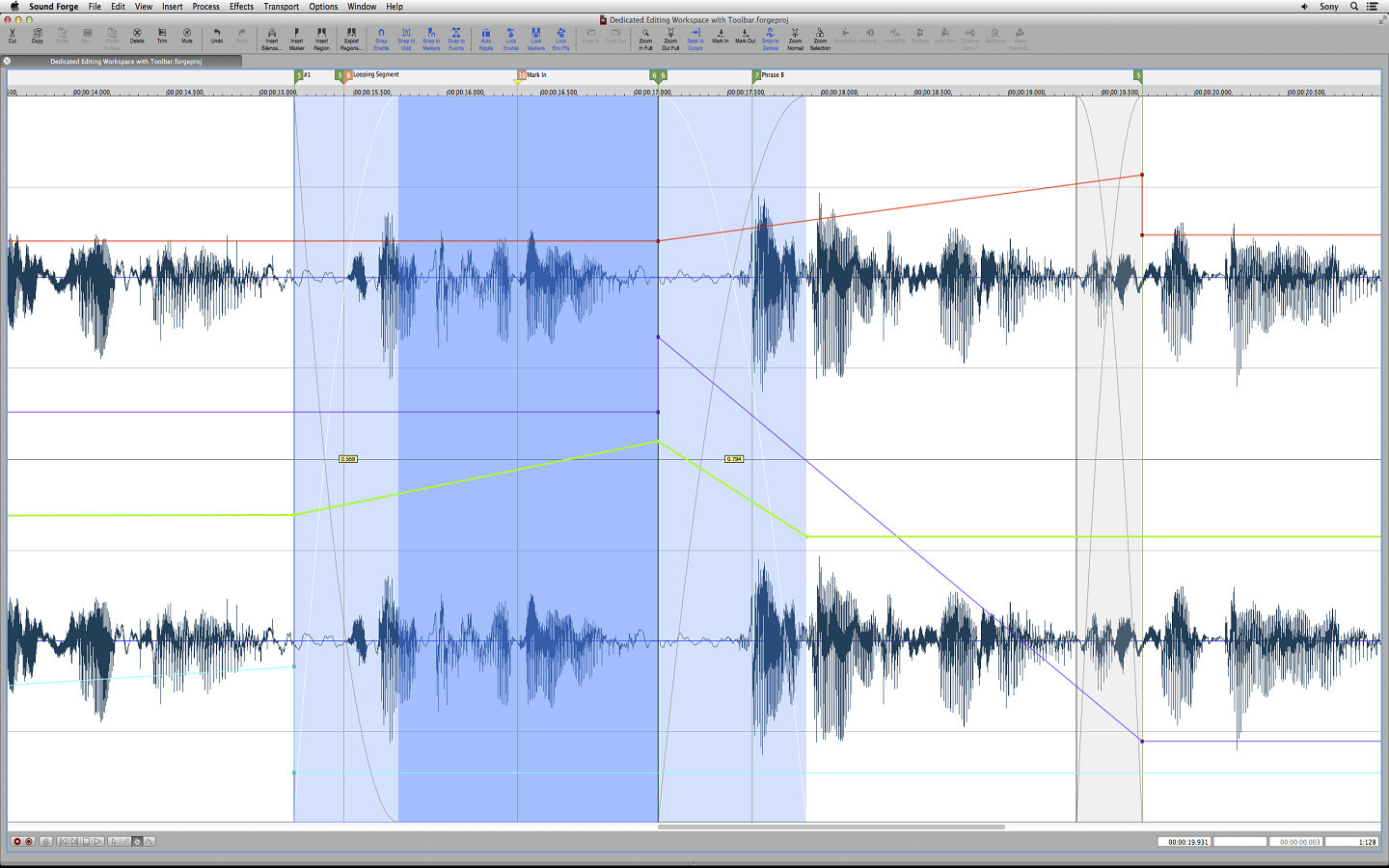 Sound Forge Mac 2.0 - Steam Powered - кадр 4