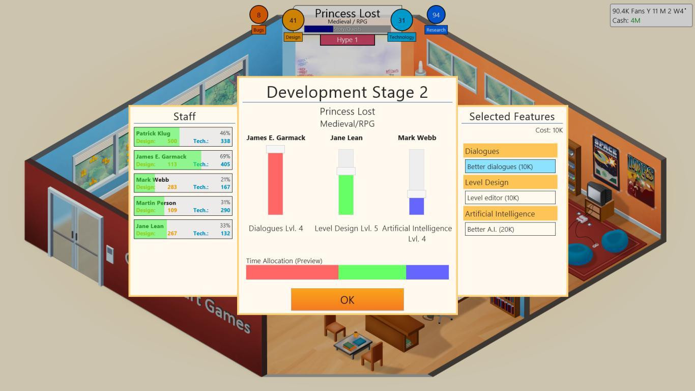 Game Dev Tycoon (itch) - кадр 5