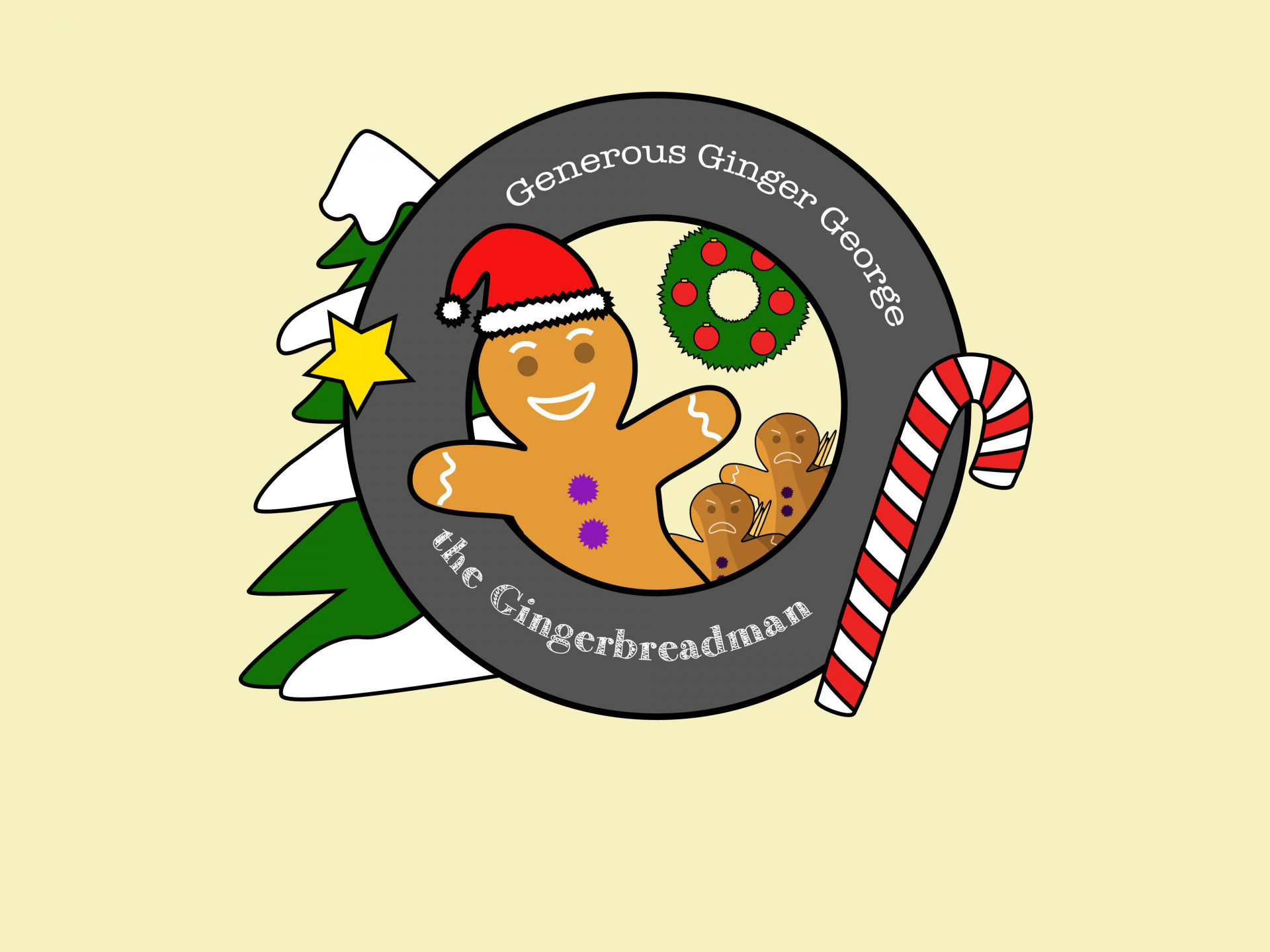 Generous Ginger George, the Gingerbreadman (itch) - кадр 1