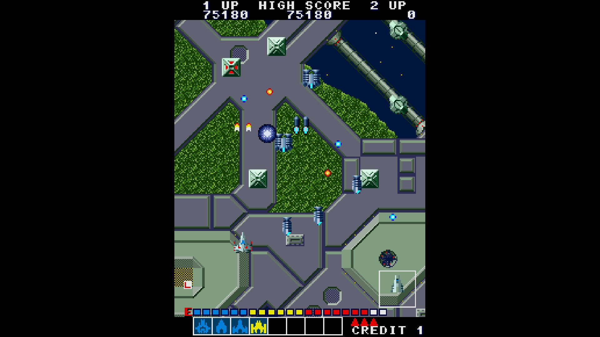 Arcade Archives ALPHA MISSION - кадр 10