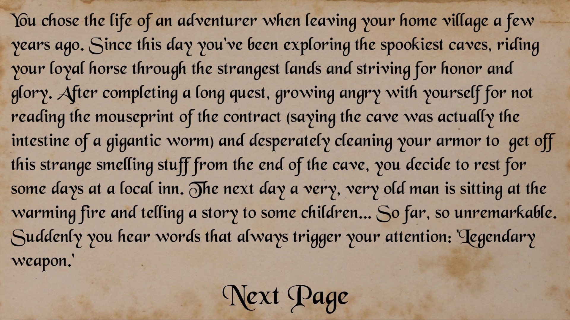 Write your Fantasy Weapon... (itch) - кадр 3