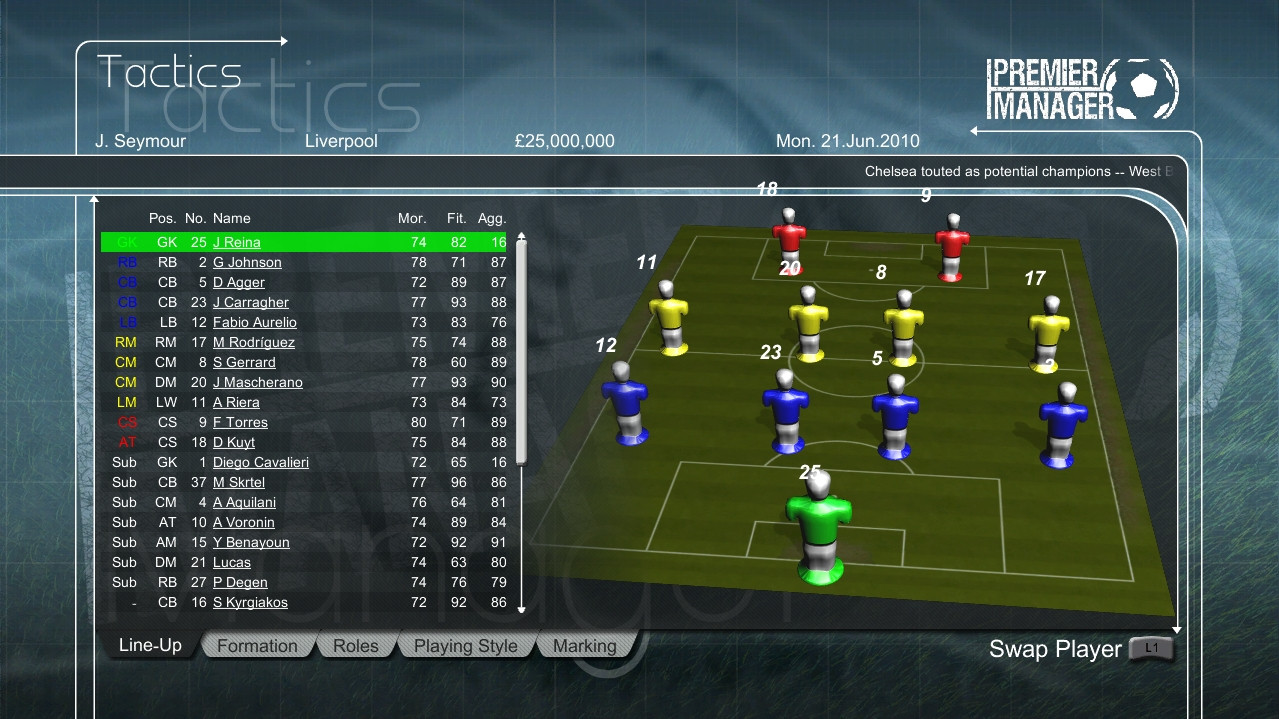 Premier Manager (2010) - кадр 11