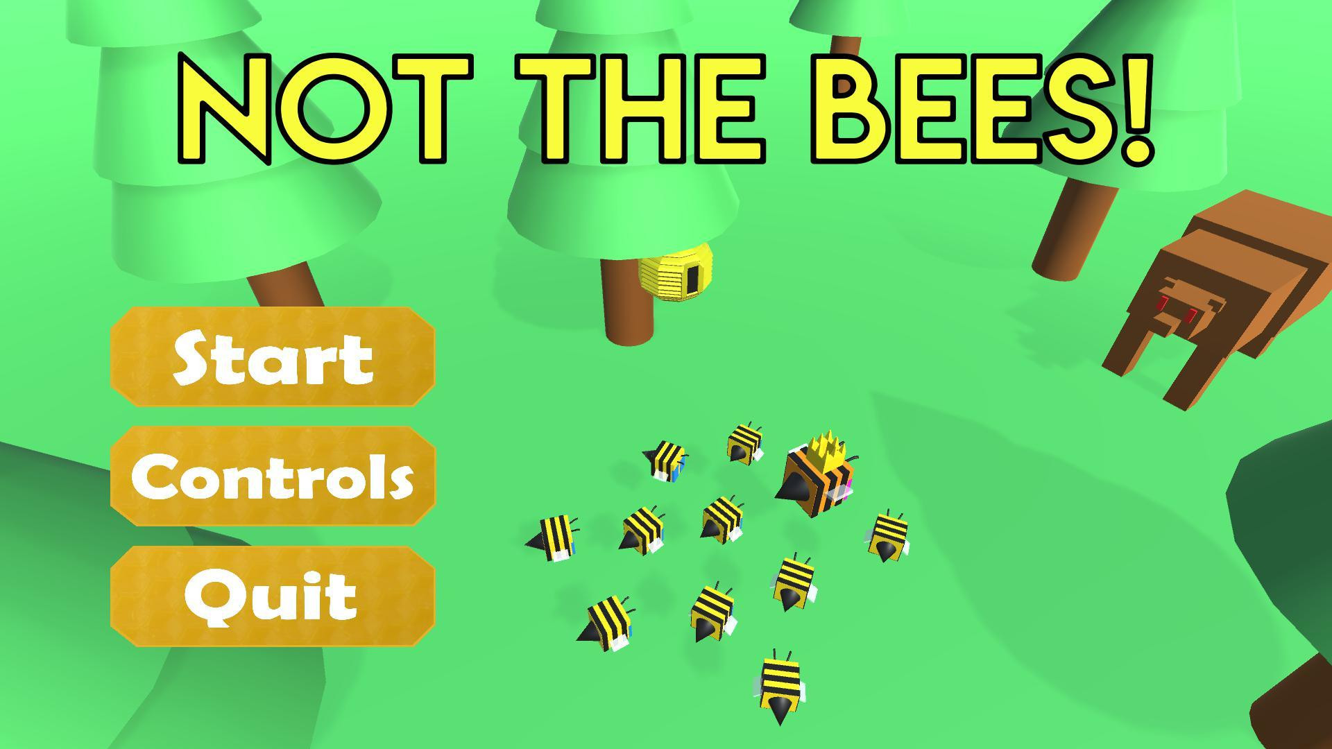 NOT THE BEES! (timberworth, Beat_Beat_World, Kilansky, MysticDragon) (itch) - кадр 5