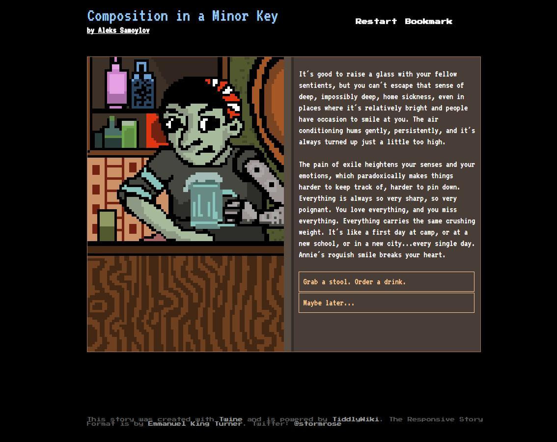 Composition in a Minor Key (itch) - кадр 3